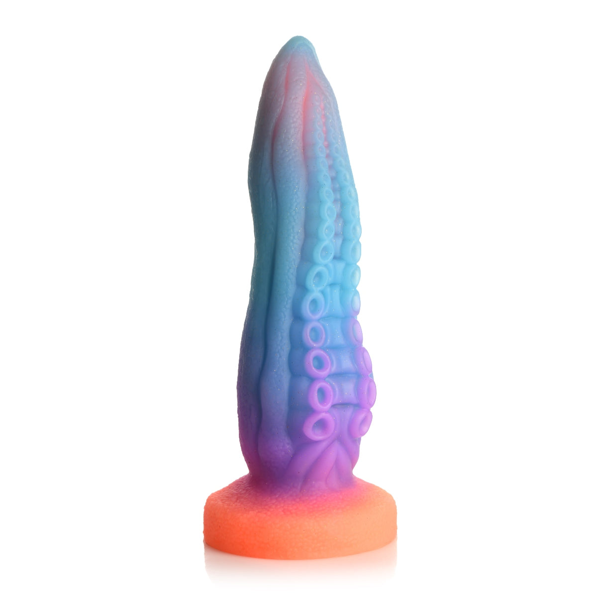 Tenta-Cock Glow In The Dark Silicone Dildo - 9.5 inches