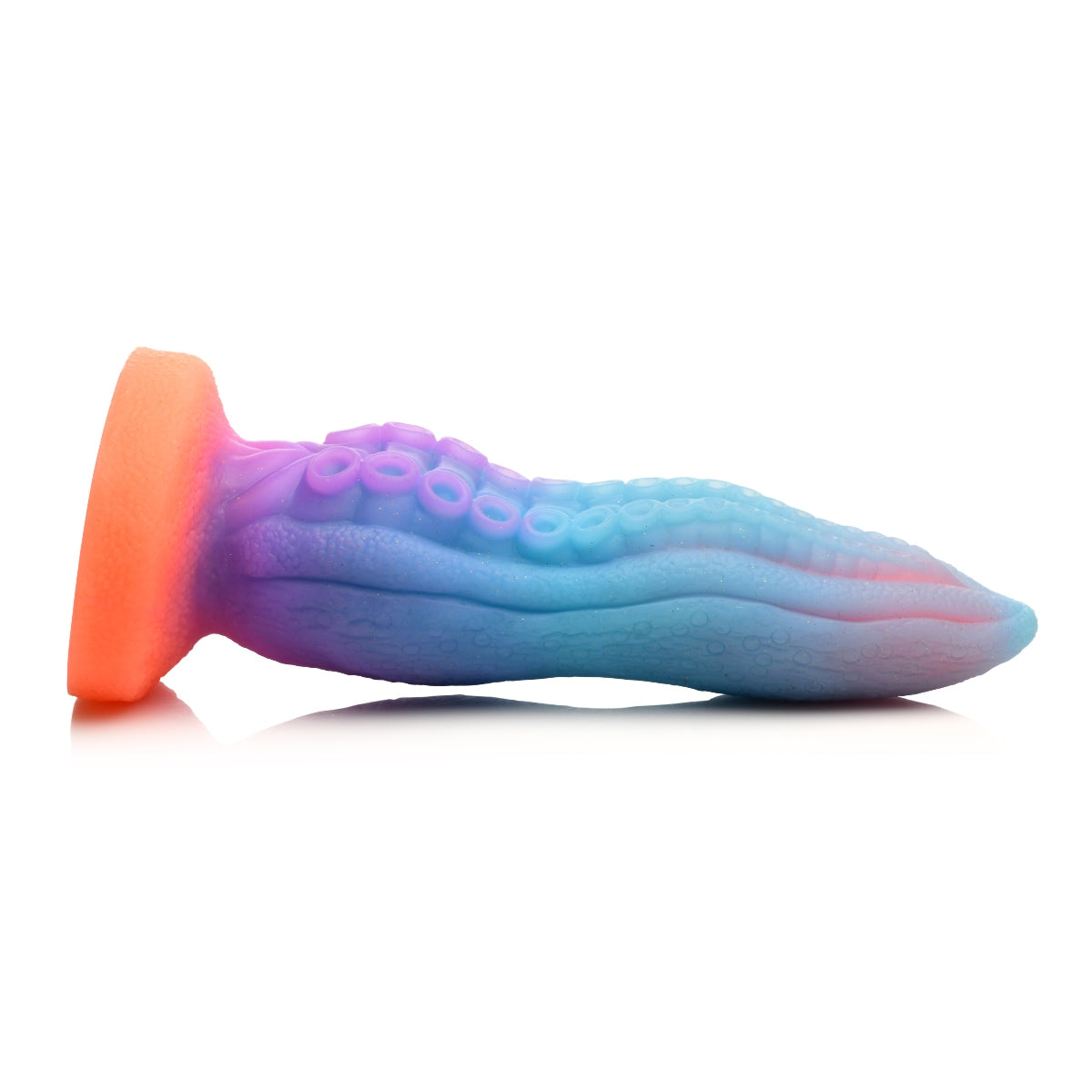 Tenta-Cock Glow In The Dark Silicone Dildo - 9.5 inches