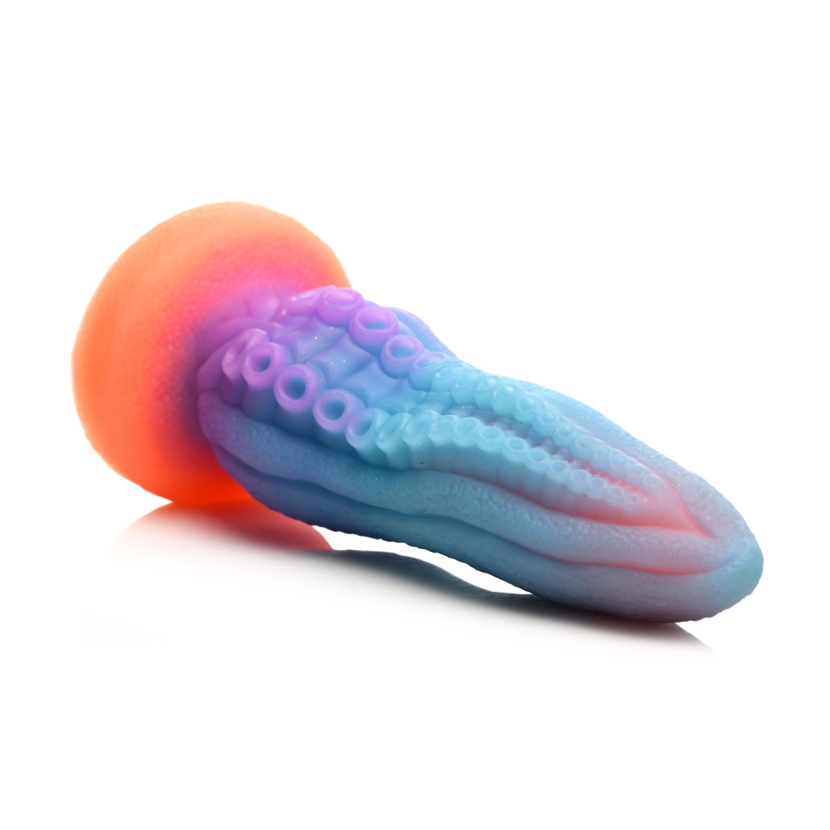 Tenta-Cock Glow In The Dark Silicone Dildo - 9.5 inches