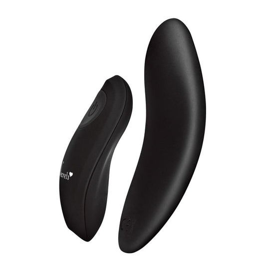 Remote Controlled Panty Vibe and G-String Set - Black