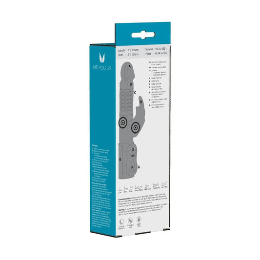 Bunny Glow in The Dark Rabbit Vibrator - 5 inches