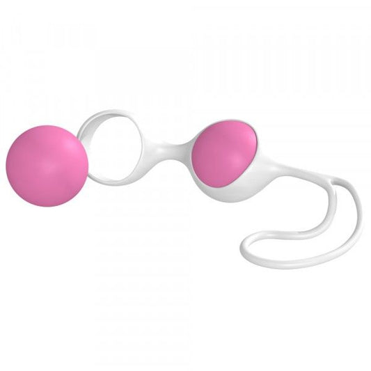 Discretion Weighted Love Balls - 60g White/Pink