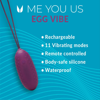 Me You Us Egg - Purple
