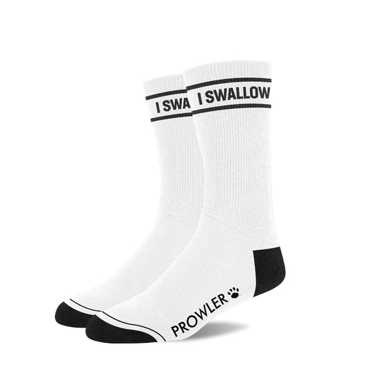Prowler RED I Swallow Socks - White and Black