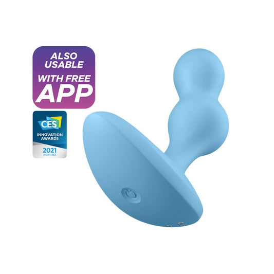 Deep Diver Connect App Vibrating Plug - 3.5 inches
